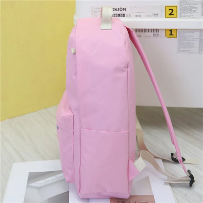 Women Backpack Cat Printing Oxford School Bags For Teenager Girls Preppy Style 5 Set/PC Rucksack Cute Book Bag Mochila Feminina