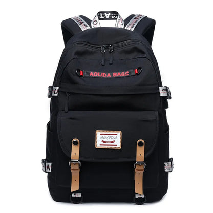 Women Backpack Fashion Waterproof Rucksack for Teen Girls School Bag Laptop 14 15 15.6 Inch USB College Back Pack Mochila