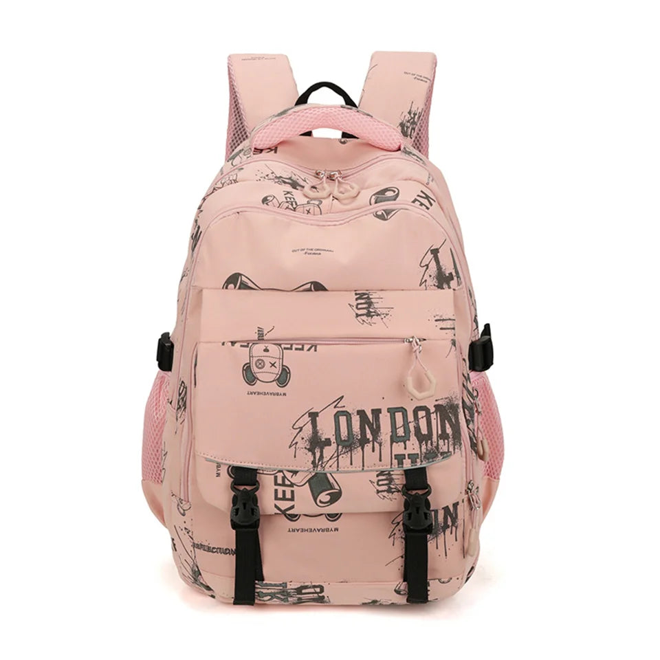 Women Backpack Multifuction Female Rucksack Casual School Bag For Teenager Girls High Quality Oxford Shoulder Bag For Lady
