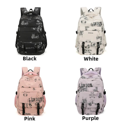 Women Backpack Multifuction Female Rucksack Casual School Bag For Teenager Girls High Quality Oxford Shoulder Bag For Lady