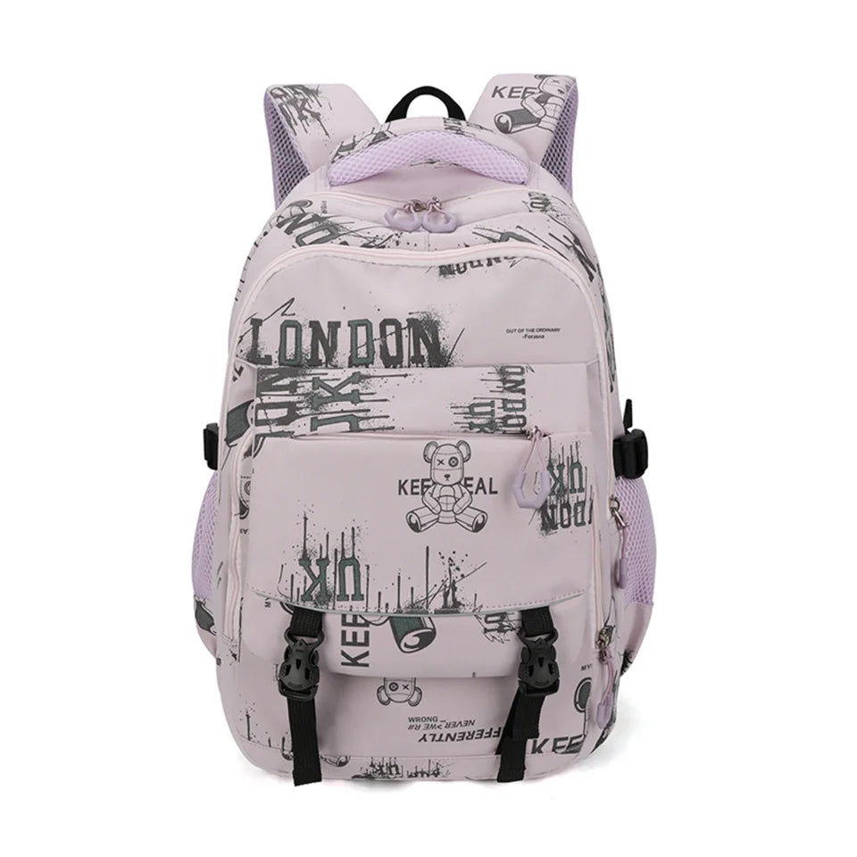 Women Backpack Multifuction Female Rucksack Casual School Bag For Teenager Girls High Quality Oxford Shoulder Bag For Lady