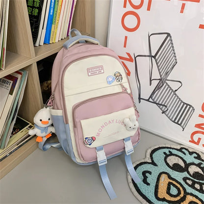 Women Backpack Multifunctional High Quality Oxford Large Capacity Bagpack 2022 New Fashion Leisure Travel Back Pack Sac A Dos