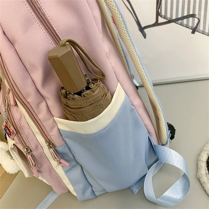 Women Backpack Multifunctional High Quality Oxford Large Capacity Bagpack 2022 New Fashion Leisure Travel Back Pack Sac A Dos