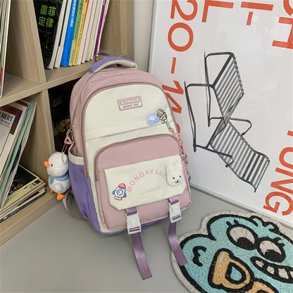 Women Backpack Multifunctional High Quality Oxford Large Capacity Bagpack 2022 New Fashion Leisure Travel Back Pack Sac A Dos