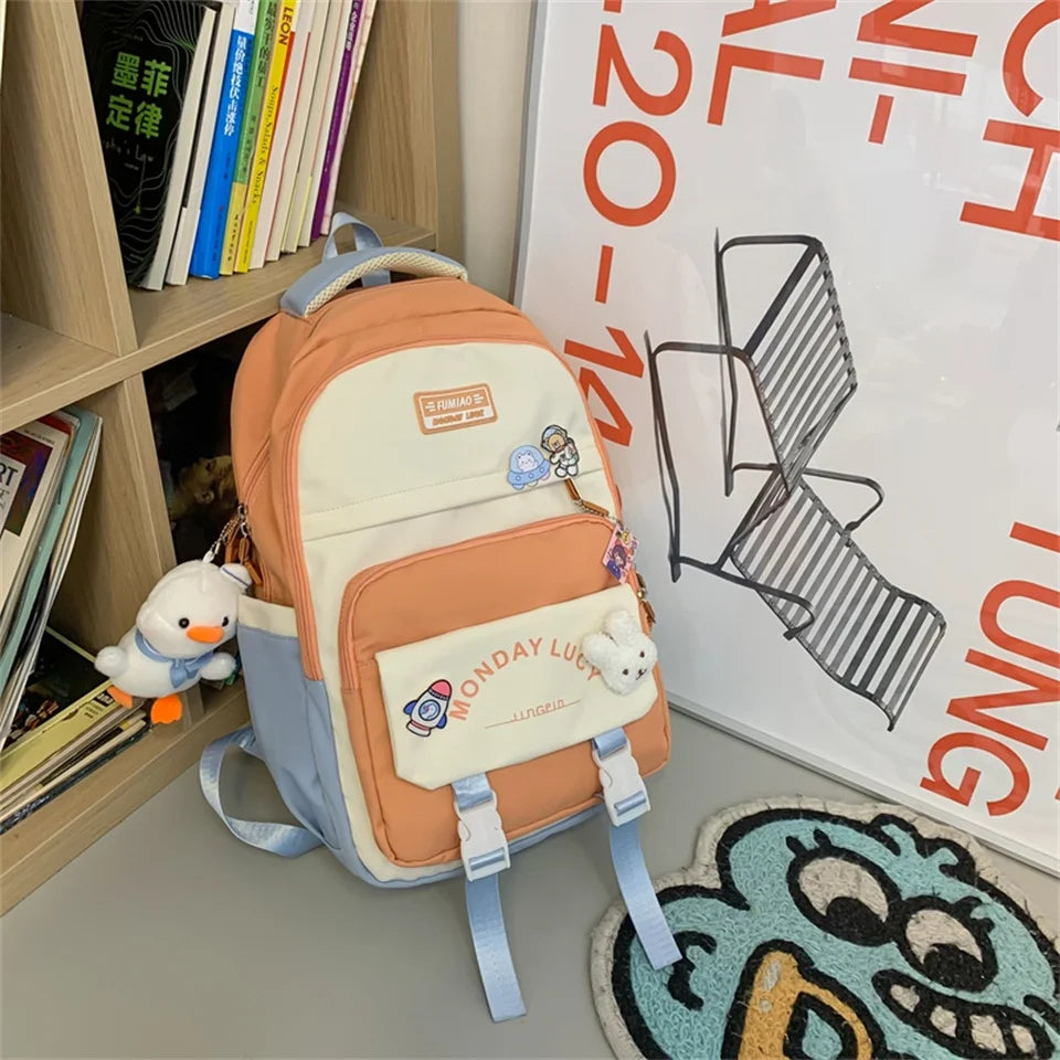 Women Backpack Multifunctional High Quality Oxford Large Capacity Bagpack 2022 New Fashion Leisure Travel Back Pack Sac A Dos