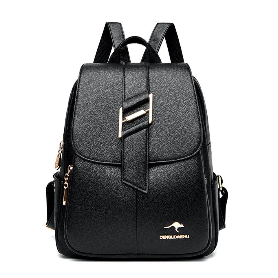 Women Backpack New High Quality Soft Leather Leisure Travel Back pack Large Capacity School Bags for Teenage Girls Mochila Sac