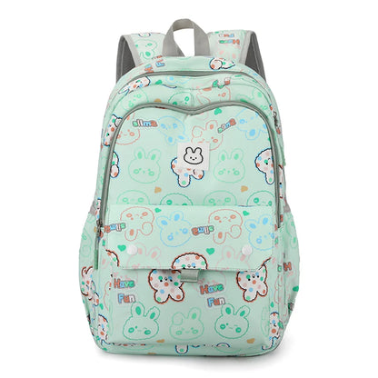 Women Backpack Nylon Ladies School Backpack for Teenager Girls Casual Travel Bag Sac Cute Cartoon Shoulder Backpack