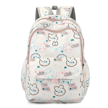 Women Backpack Nylon Ladies School Backpack for Teenager Girls Casual Travel Bag Sac Cute Cartoon Shoulder Backpack