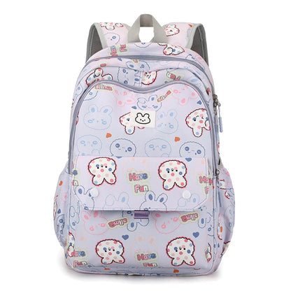 Women Backpack Nylon Ladies School Backpack for Teenager Girls Casual Travel Bag Sac Cute Cartoon Shoulder Backpack