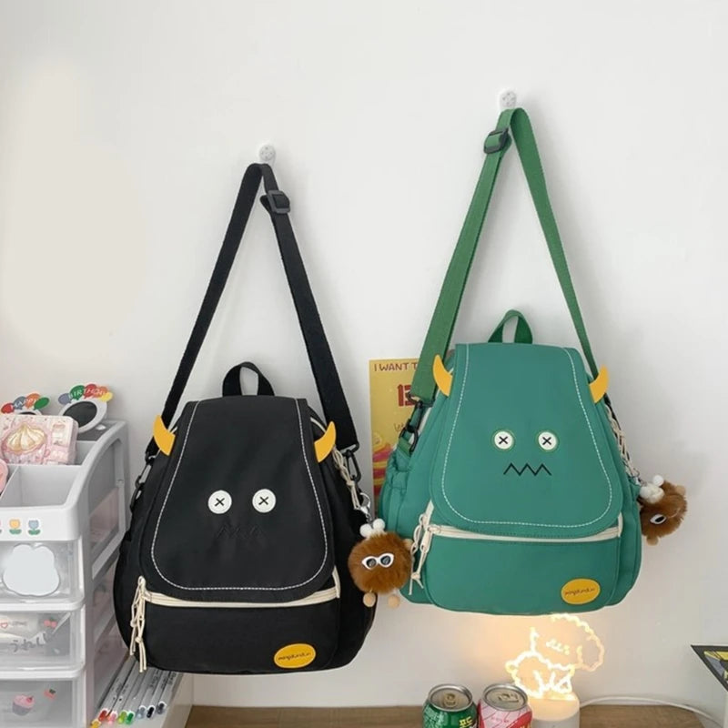 Women Backpack Shoulder Bag Cartoon Daypack School Bags for Girl Bookbag