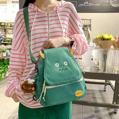 Women Backpack Shoulder Bag Cartoon Daypack School Bags for Girl Bookbag