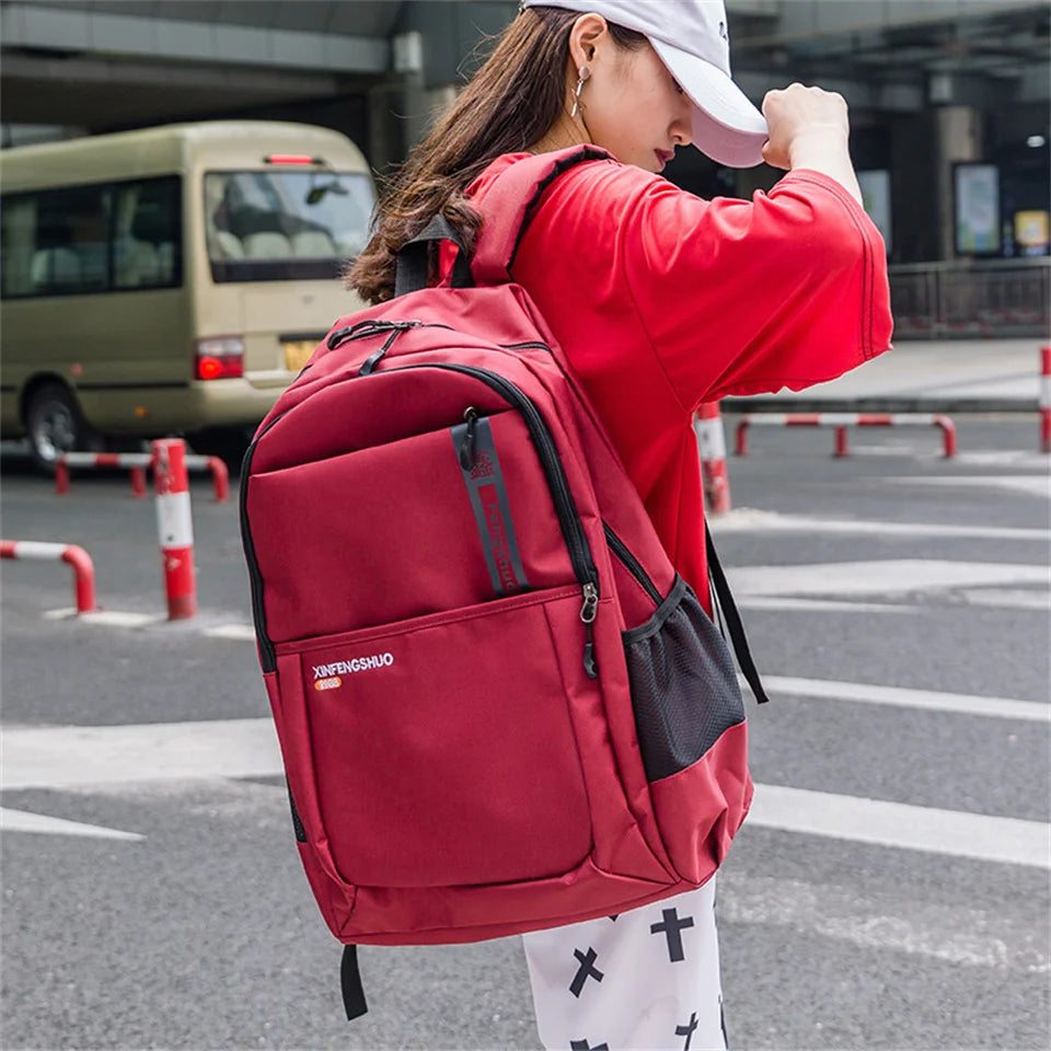 Women Backpack Travel Oxford Female Student College School Bag Girl Cool Laptop Backpack Fashion Book Bags Lady