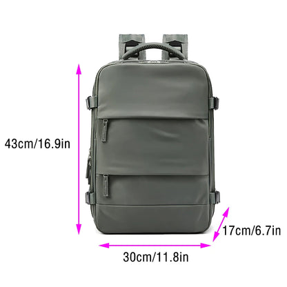 Women Backpack Trend 2024 with Shoe Bag Waterproof Laptop Schoolbag College Men's Durable Multifinonal Travel Backpacks Business