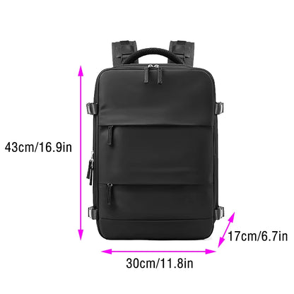 Women Backpack Trend 2024 with Shoe Bag Waterproof Laptop Schoolbag College Men's Durable Multifinonal Travel Backpacks Business