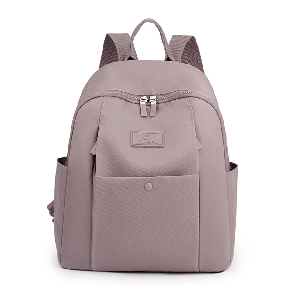 Women Backpacks School Shoulder Bags For Teenager Girls Double zipper Knapsacks High Quality Nylon Travel Backpacks