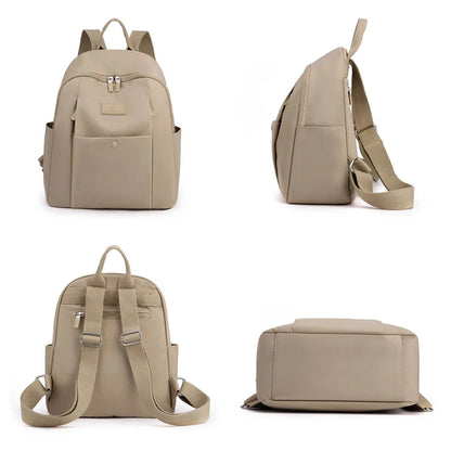 Women Backpacks School Shoulder Bags For Teenager Girls Double zipper Knapsacks High Quality Nylon Travel Backpacks