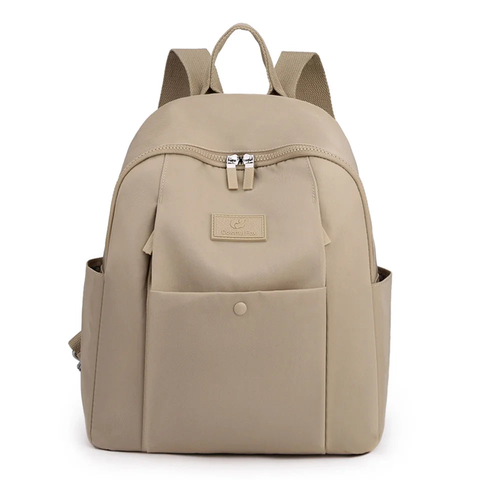 Women Backpacks School Shoulder Bags For Teenager Girls Double zipper Knapsacks High Quality Nylon Travel Backpacks