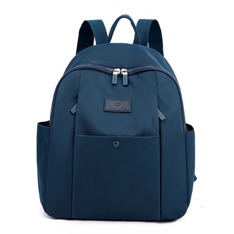 Women Backpacks School Shoulder Bags For Teenager Girls Double zipper Knapsacks High Quality Nylon Travel Backpacks