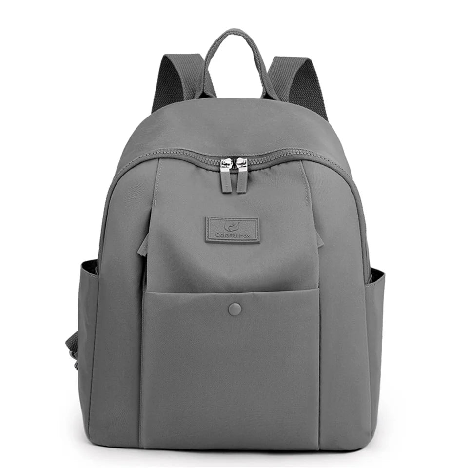 Women Backpacks School Shoulder Bags For Teenager Girls Double zipper Knapsacks High Quality Nylon Travel Backpacks