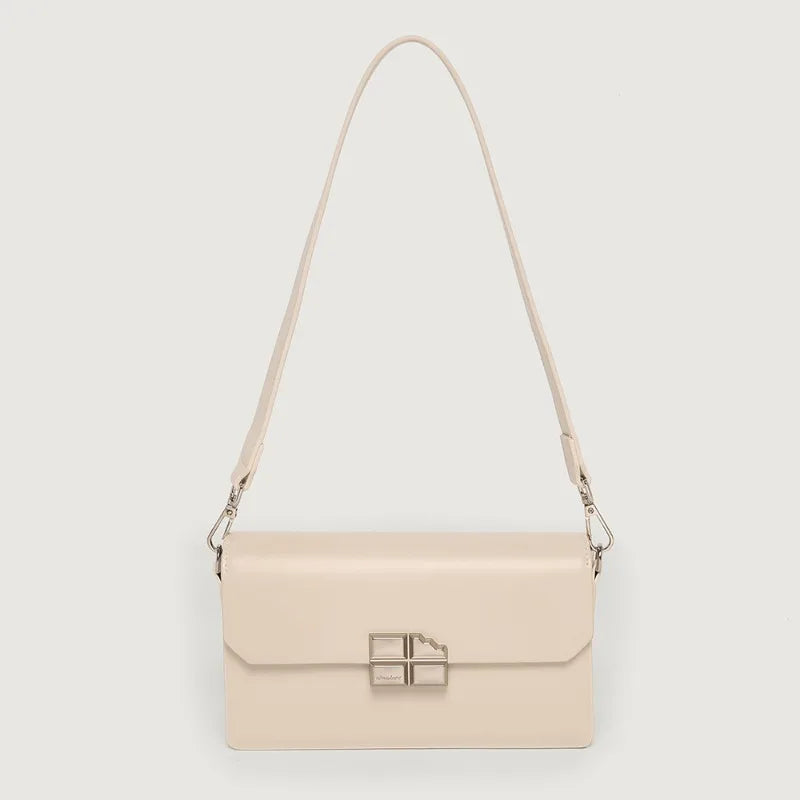 Women Bags 2024 New High Quality Underarm Handbags Female Elegant All-match Solid Commuter Crossbody Shoulder Pouch Chic Bolsas