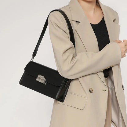 Women Bags 2024 New High Quality Underarm Handbags Female Elegant All-match Solid Commuter Crossbody Shoulder Pouch Chic Bolsas