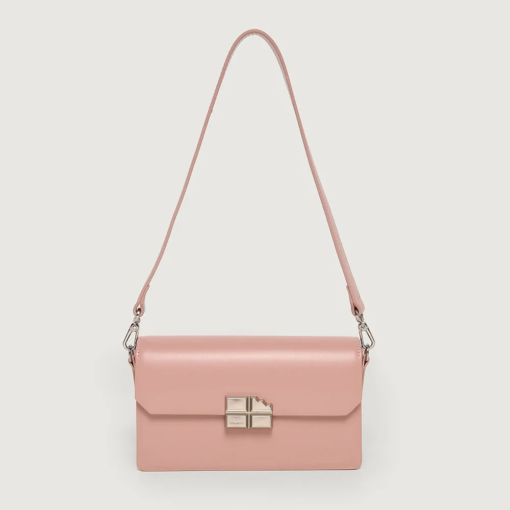 Women Bags 2024 New High Quality Underarm Handbags Female Elegant All-match Solid Commuter Crossbody Shoulder Pouch Chic Bolsas