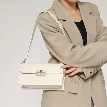 Women Bags 2024 New High Quality Underarm Handbags Female Elegant All-match Solid Commuter Crossbody Shoulder Pouch Chic Bolsas