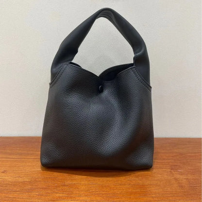 Women Bags Simple All-match Soft Genuine Leather Handbags 2024 New Commuter Large Capacity Purses Clutch Korean Designer Bolsos