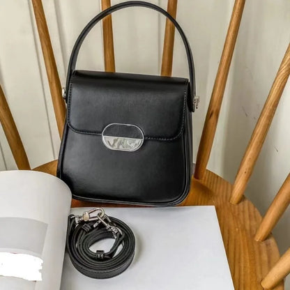 Women Bags Summer 2024 New Niche Chic Genuine Leather Handbags Female Purses Clutch Solid All-match Casual Commuter Bolsas