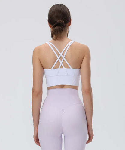 Women Bra Ribbed Tops Shirt for Vest Women Camisole Sportswear