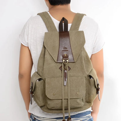 Women Canvas Backpack School Shoulder Bag Men Retro bookBags Backpacks for Women Rucksack Mochila Bolsas Femininas