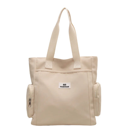 Women Canvas Handbags High Quality Top-handle Messenger Bags Travel Solid Casual Tote Crossbody Bag Female Shoulder Bag