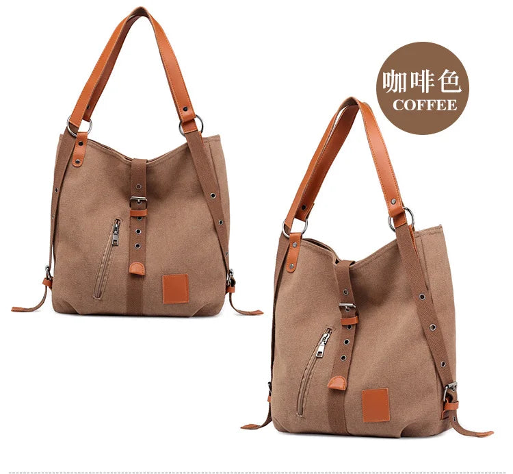 Women Canvas Tote Bag Designer Ladies Casual Handbag Shoulder Bag Large Capacity CrossBody Bag Ladies Messenger Bag Beach Bags