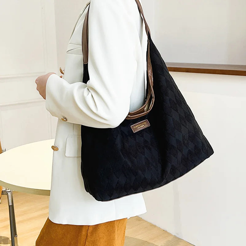 Women Canvas Tote Bag Designer Ladies Casual Handbag Shoulder Bag Large Capacity CrossBody Bag Ladies Messenger Bag Beach Bags
