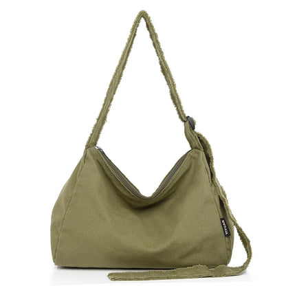 Women Canvas Tote Bag Designer Ladies Casual Handbag Shoulder Bag Large Capacity CrossBody Bag Ladies Messenger Bag Beach Bags