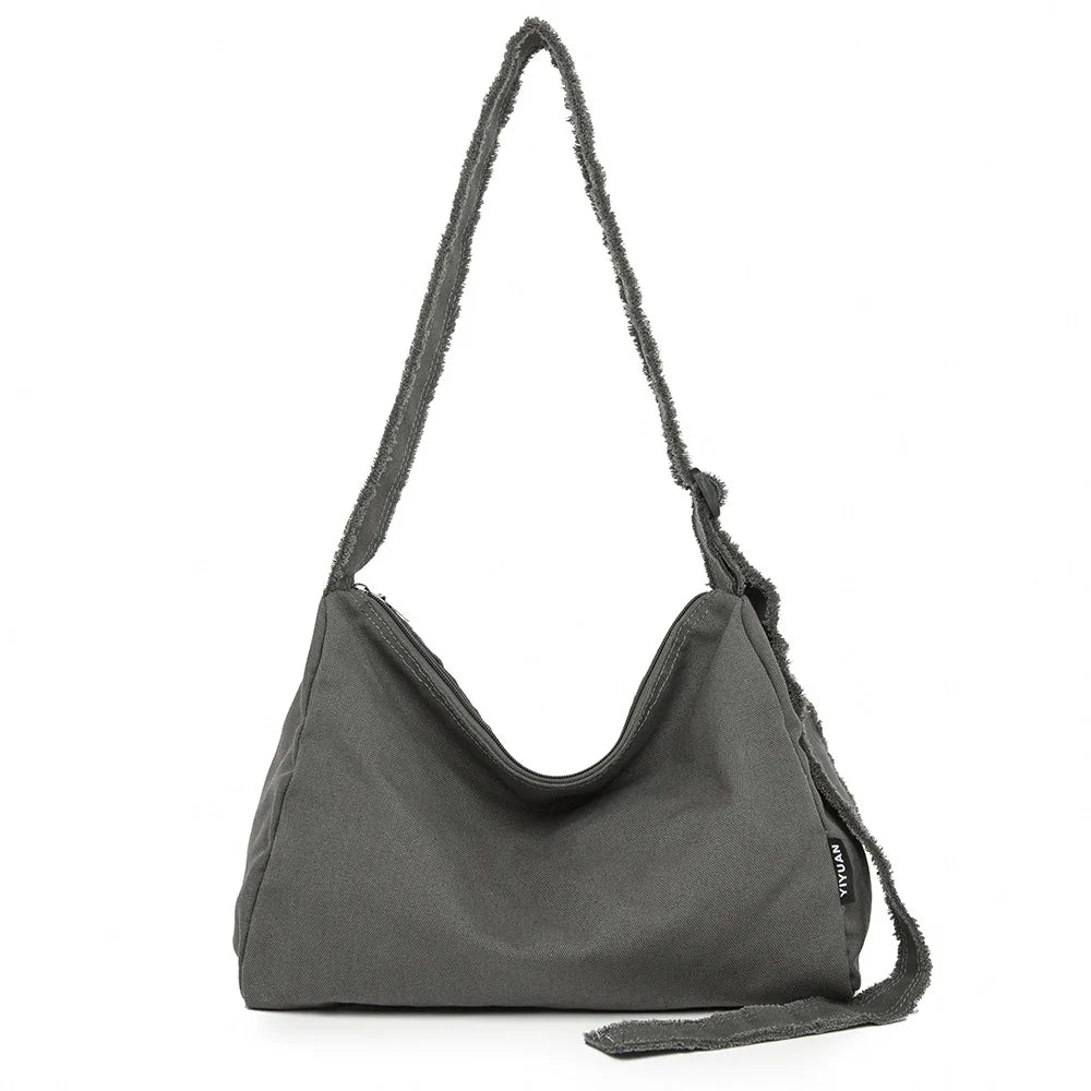 Women Canvas Tote Bag Designer Ladies Casual Handbag Shoulder Bag Large Capacity CrossBody Bag Ladies Messenger Bag Beach Bags