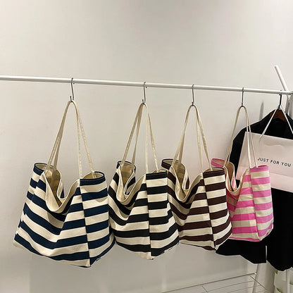 Women Canvas Tote Bag Designer Ladies Casual Handbag Shoulder Bag Large Capacity CrossBody Bag Ladies Messenger Bag Beach Bags