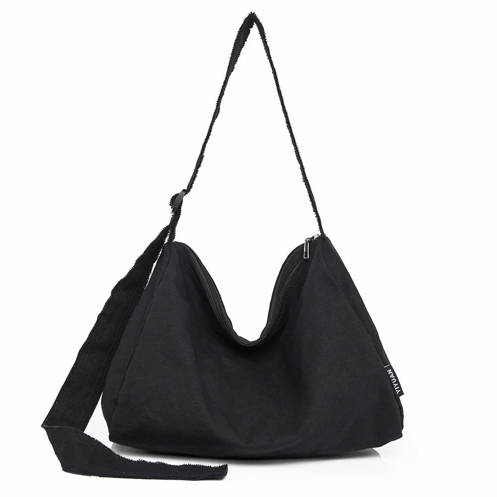 Women Canvas Tote Bag Designer Ladies Casual Handbag Shoulder Bag Large Capacity CrossBody Bag Ladies Messenger Bag Beach Bags