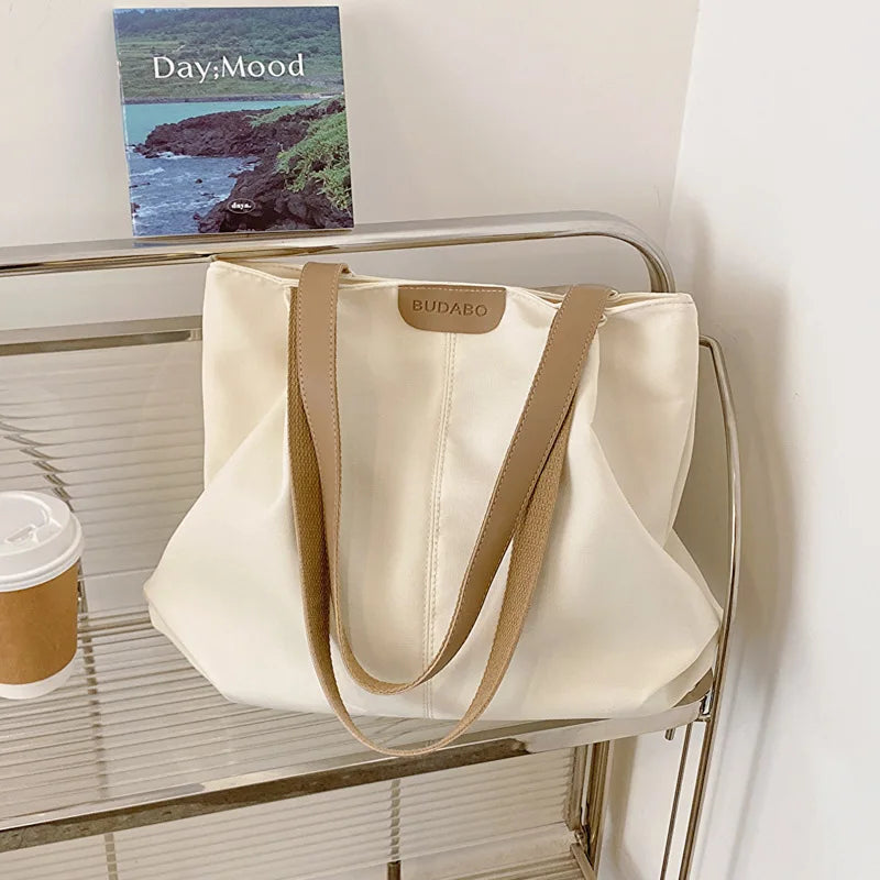 Women Canvas Tote Bag Designer Ladies Casual Handbag Shoulder Bag Large Capacity CrossBody Bag Ladies Messenger Bag Beach Bags