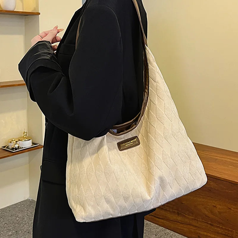 Women Canvas Tote Bag Designer Ladies Casual Handbag Shoulder Bag Large Capacity CrossBody Bag Ladies Messenger Bag Beach Bags