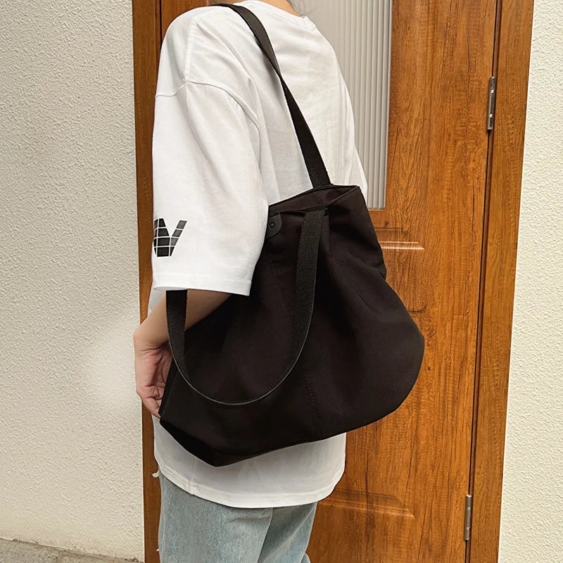 Women Canvas Tote Bag Designer Ladies Casual Handbag Shoulder Bag Large Capacity CrossBody Bag Ladies Messenger Bag Beach Bags