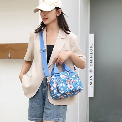 Women Casual Messenger Bags Waterproof Nylon Handbag Female Daily Shoulder Bag Ladies Crossbody Bags
