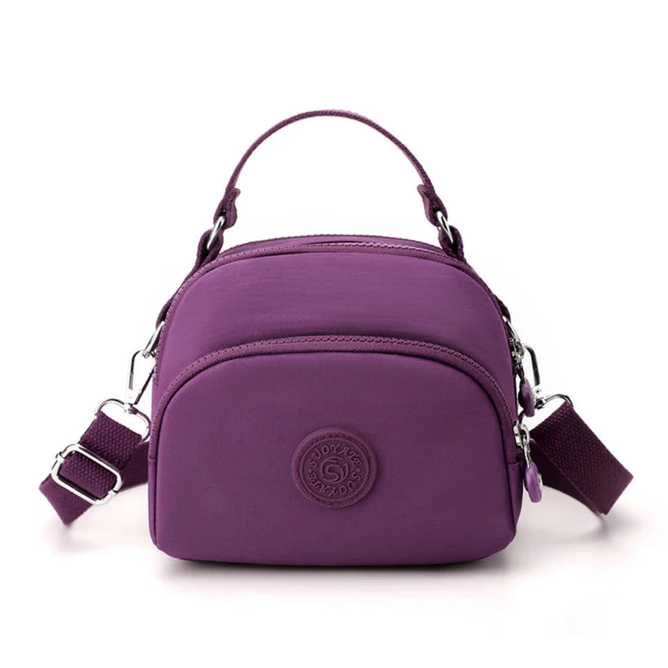 Women Casual Shoulder Bag Portable Canvas Fashion Crossbody Bag Tote Outdoor Satchel Top-handle Bags Handbag