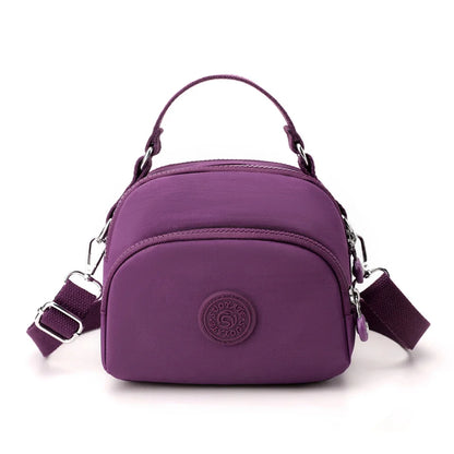 Women Casual Shoulder Bag Portable Canvas Fashion Crossbody Bag Tote Outdoor Satchel Top-handle Bags Handbag