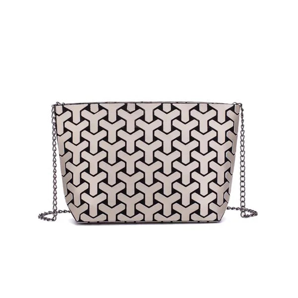 Women Chain Shoulder Bag sac Fashion Geometric Messenger Bags Plain Folding Crossbody Bags for women Clutch evening bag bolso