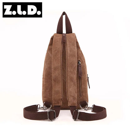 Women Chest Bag Women's Handbags Shoulder Bags canvas Outdoor Sports Backpack Travel Pouck chest shoulder crossbody bag