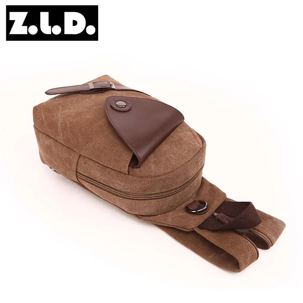 Women Chest Bag Women's Handbags Shoulder Bags canvas Outdoor Sports Backpack Travel Pouck chest shoulder crossbody bag