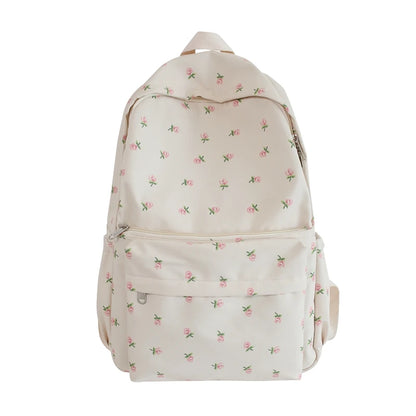Women College Student Backpack Double Shoulder Large Capacity Travel Laptop Rucksack Book Schoolbag For Teenage Girl 2021 New