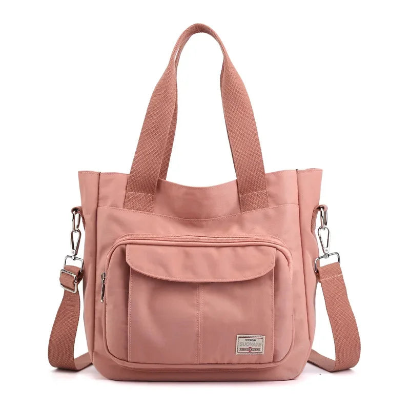 Women Crossbody Canvas for Woman Big Nylon Shoulder Tote Female Handbags Lady Designer Messenger Bags