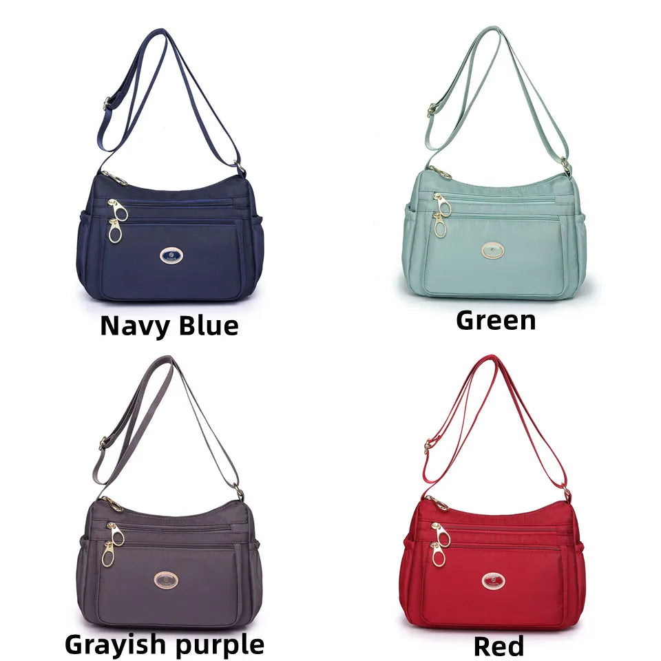 Women Designer Waterproof Oxford women's bag 2023 trendHandbag Ladies Fashion Shoulder Bags Zipper Messenger Crossbody